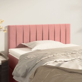 Rosa Samtkopfteil 80x5x78/88 cm von , Kopf- und Fußteile - Ref: Foro24-346213, Preis: 33,55 €, Rabatt: %