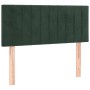 Kopfteil aus dunkelgrünem Samt, 80 x 5 x 78/88 cm von , Kopf- und Fußteile - Ref: Foro24-346211, Preis: 30,18 €, Rabatt: %