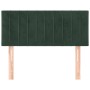 Kopfteil aus dunkelgrünem Samt, 80 x 5 x 78/88 cm von , Kopf- und Fußteile - Ref: Foro24-346211, Preis: 30,18 €, Rabatt: %