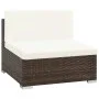8-piece garden furniture set and brown synthetic rattan cushions by vidaXL, Garden sets - Ref: Foro24-44609, Price: 831,51 €,...