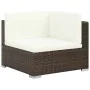 8-piece garden furniture set and brown synthetic rattan cushions by vidaXL, Garden sets - Ref: Foro24-44609, Price: 831,51 €,...