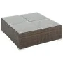 8-piece garden furniture set and brown synthetic rattan cushions by vidaXL, Garden sets - Ref: Foro24-44609, Price: 831,51 €,...