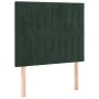 Headboards 2 units of dark green velvet 100x5x78/88 cm by , Headboards and footboards - Ref: Foro24-3116615, Price: 72,48 €, ...