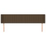 Kopfteil aus dunkelgrauem Stoff, 163 x 16 x 78/88 cm von , Kopf- und Fußteile - Ref: Foro24-3119015, Preis: 62,99 €, Rabatt: %
