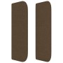 Kopfteil aus dunkelgrauem Stoff, 163 x 16 x 78/88 cm von , Kopf- und Fußteile - Ref: Foro24-3119015, Preis: 62,99 €, Rabatt: %