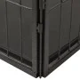 Welpen-Hundegehege aus Stahl, 91,5 x 59 x 61 cm von vidaXL, Hundehütten und Zäune - Ref: Foro24-170575, Preis: 109,80 €, Raba...