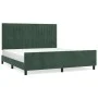 Bettgestell aus dunkelgrünem Samt mit Kopfteil 160x200 cm von , Betten und Lattenroste - Ref: Foro24-3125888, Preis: 257,62 €...