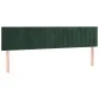 Box spring bed with mattress and LED dark green velvet 180x200cm by , Beds and slatted bases - Ref: Foro24-3134540, Price: 55...