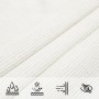 Toldo de vela HDPE blanco 160 g/m² 2,5x4,5 m