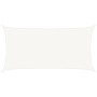 Toldo de vela blanco HDPE 160 g/m² 2,5x5 m