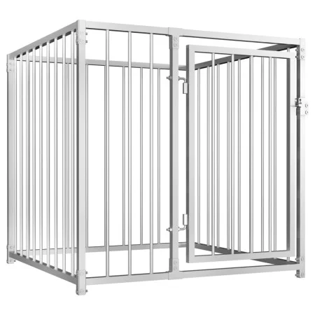 Outdoor kennel 100x100x100 cm by vidaXL, Dog kennels and fences - Ref: Foro24-144487, Price: 135,18 €, Discount: %