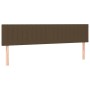 Cama box spring con colchón tela marrón oscuro 180x200 cm de , Camas y somieres - Ref: Foro24-3140236, Precio: 541,66 €, Desc...