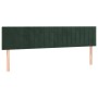 Boxspringbett mit dunkelgrüner Samtmatratze 200x200 cm von , Betten und Lattenroste - Ref: Foro24-3141446, Preis: 600,01 €, R...