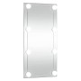 Wall mirror with LED lights, rectangular glass, 30x60 cm by , Mirrors - Ref: Foro24-3189149, Price: 39,94 €, Discount: %