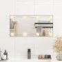 Wall mirror with LED lights, rectangular glass, 30x60 cm by , Mirrors - Ref: Foro24-3189149, Price: 39,08 €, Discount: %