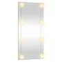 Wall mirror with LED lights, rectangular glass, 30x60 cm by , Mirrors - Ref: Foro24-3189149, Price: 39,08 €, Discount: %