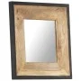 Spiegel aus massivem Mangoholz 50x50 cm von , Spiegel - Ref: Foro24-321629, Preis: 67,65 €, Rabatt: %