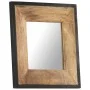 Spiegel aus massivem Mangoholz 50x50 cm von , Spiegel - Ref: Foro24-321629, Preis: 67,65 €, Rabatt: %