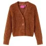 Child's knitted cardigan in cognac color, size 116. by , Kids T-shirts - Ref: Foro24-14949, Price: 13,36 €, Discount: %
