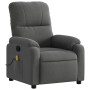 Verstellbarer Massagesessel dunkelgrauer Mikrofaserstoff von , Sessel - Ref: Foro24-373458, Preis: 286,06 €, Rabatt: %