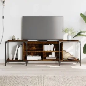 Holzwerkstoff TV-Möbel Räuchereiche 153x37x50 cm von , TV-Möbel - Ref: Foro24-837604, Preis: 72,09 €, Rabatt: %
