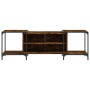 Holzwerkstoff TV-Möbel Räuchereiche 153x37x50 cm von , TV-Möbel - Ref: Foro24-837604, Preis: 74,33 €, Rabatt: %
