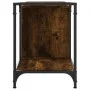 Engineered wood TV stand in smoked oak, 153x37x50 cm by , TV Furniture - Ref: Foro24-837604, Price: 72,09 €, Discount: %