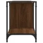Engineered wood TV stand in brown oak color, 153x37x50 cm by , TV Furniture - Ref: Foro24-837606, Price: 73,75 €, Discount: %