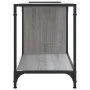 TV stand made of Sonoma gray engineered wood 203x37x50 cm by , TV Furniture - Ref: Foro24-837610, Price: 83,89 €, Discount: %