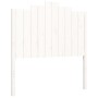 Estructura de cama con cabecero madera maciza blanco 100x200 cm de , Camas y somieres - Ref: Foro24-3192287, Precio: 162,06 €...