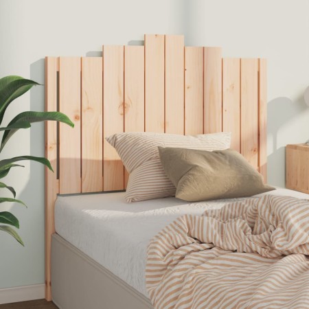 Bettkopfteil aus massivem Kiefernholz, 106 x 4 x 110 cm von , Kopf- und Fußteile - Ref: Foro24-818455, Preis: 58,71 €, Rabatt: %