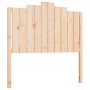Bettkopfteil aus massivem Kiefernholz, 106 x 4 x 110 cm von , Kopf- und Fußteile - Ref: Foro24-818455, Preis: 58,71 €, Rabatt: %