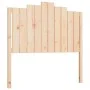 Solid pine wood bed headboard 106x4x110 cm by , Headboards and footboards - Ref: Foro24-818455, Price: 57,80 €, Discount: %