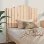Solid pine wood bed headboard 106x4x110 cm by , Headboards and footboards - Ref: Foro24-818455, Price: 57,80 €, Discount: %