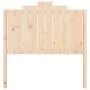 Solid pine wood bed headboard 106x4x110 cm by , Headboards and footboards - Ref: Foro24-818455, Price: 57,80 €, Discount: %
