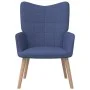 Blue fabric relaxation armchair by , Armchairs - Ref: Foro24-327923, Price: 104,31 €, Discount: %