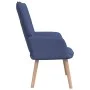Blue fabric relaxation armchair by , Armchairs - Ref: Foro24-327923, Price: 104,31 €, Discount: %