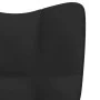 Relaxation chair with black velvet footrest by , Armchairs - Ref: Foro24-328134, Price: 164,56 €, Discount: %