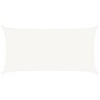 Toldo de vela blanco HDPE 160 g/m² 3x6 m