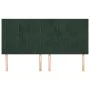 Headboards 4 units of dark green velvet 90x5x78/88 cm by , Headboards and footboards - Ref: Foro24-3116633, Price: 126,51 €, ...