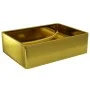 Sink 41x30x12 cm ceramic gold by vidaXL, Sinks - Ref: Foro24-143496, Price: 74,57 €, Discount: %