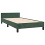 Bettgestell aus dunkelgrünem Samt mit Kopfteil 80x200 cm von , Betten und Lattenroste - Ref: Foro24-3125846, Preis: 141,00 €,...