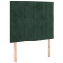 Bettgestell aus dunkelgrünem Samt mit Kopfteil 90x190 cm von , Betten und Lattenroste - Ref: Foro24-3125852, Preis: 152,76 €,...