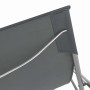 Klappbare Strandstühle 2 Einheiten aus Stahl und grauem Oxford-Stoff von vidaXL, Gartenstühle - Ref: Foro24-44361, Preis: 64,...