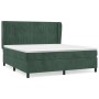 Boxspringbett mit dunkelgrüner Samtmatratze 160x200 cm von , Betten und Lattenroste - Ref: Foro24-3129342, Preis: 617,89 €, R...