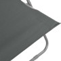 Klappbare Strandstühle 2 Einheiten aus Stahl und grauem Oxford-Stoff von vidaXL, Gartenstühle - Ref: Foro24-44361, Preis: 64,...