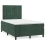 Box spring bed with dark green velvet mattress 120x200 cm by , Beds and slatted bases - Ref: Foro24-3143136, Price: 441,15 €,...