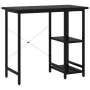 Computertisch aus MDF und schwarzem Metall, 80 x 40 x 72 cm von , Schreibtische - Ref: Foro24-20554, Preis: 69,30 €, Rabatt: %
