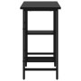 Computertisch aus MDF und schwarzem Metall, 80 x 40 x 72 cm von , Schreibtische - Ref: Foro24-20554, Preis: 62,79 €, Rabatt: %