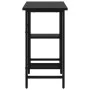 MDF and black metal computer desk 80x40x72 cm by , Desks - Ref: Foro24-20554, Price: 69,30 €, Discount: %